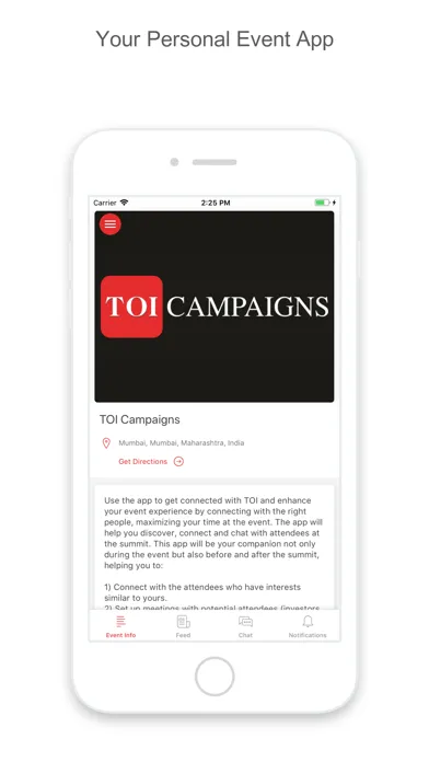 TOI Campaigns 스크린샷