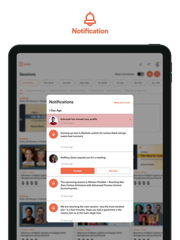 تصاویر Women's Venture Summit iPad 