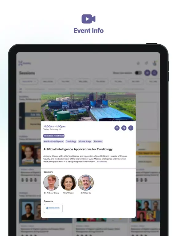 Worldwide Meeting 2022 iPad  Screenshots