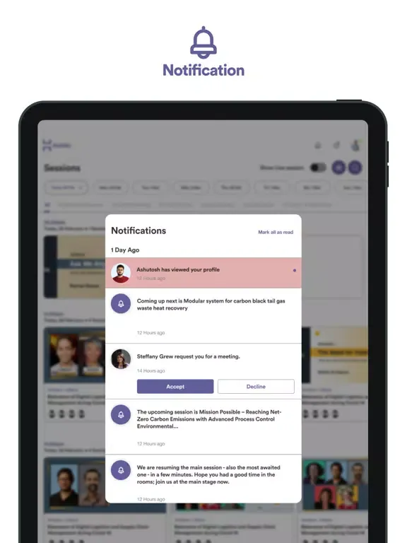 Worldwide Meeting 2022 iPad  Screenshots