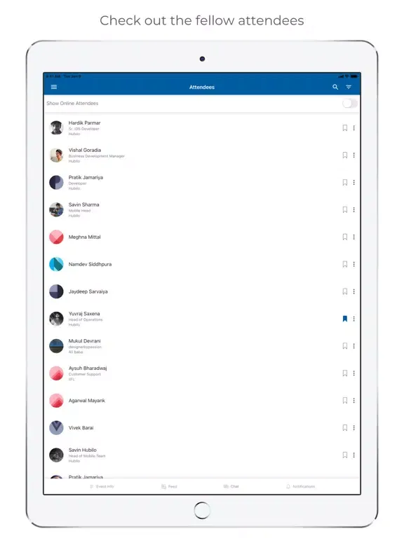 NSSGA 2021 Young Leaders iPad  스크린샷