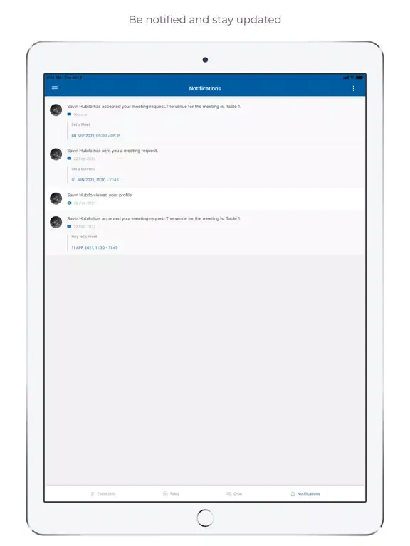 NSSGA 2021 Young Leaders iPad  스크린샷