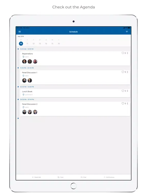 NSSGA 2021 Young Leaders iPad  스크린샷