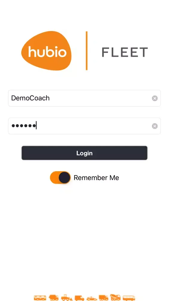 Tangkapan skrin Hubio Mobile Platform