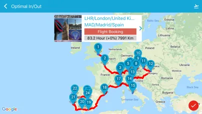 Arrangy - Optimal Trip Planner Screenshots