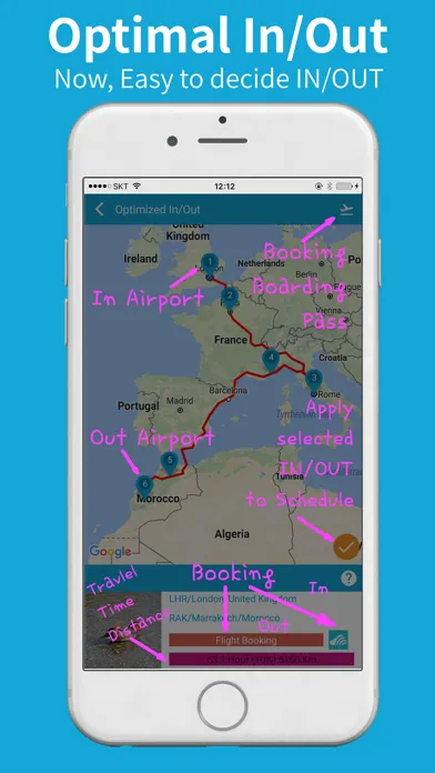 Arrangy - Optimal Trip Planner Screenshots