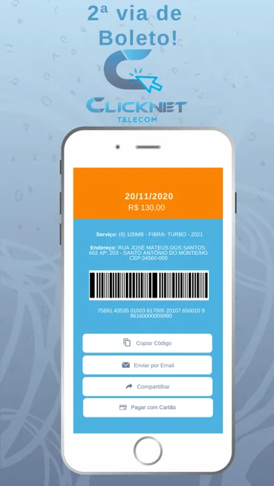 ภาพหน้าจอของ CLICK-NET TELECOM
