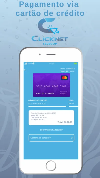 ภาพหน้าจอของ CLICK-NET TELECOM