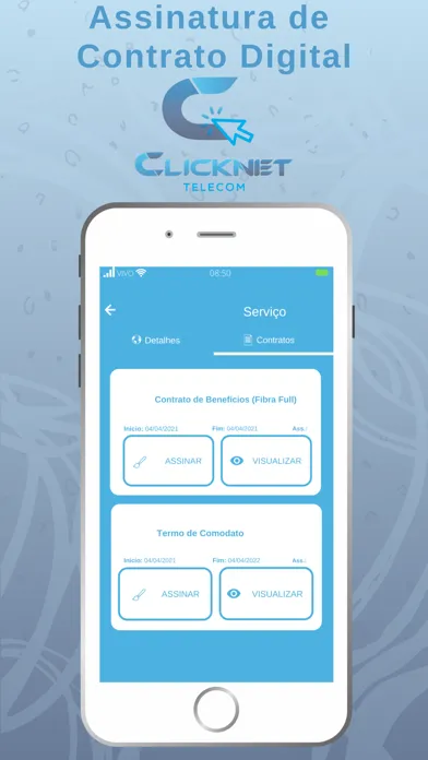 ภาพหน้าจอของ CLICK-NET TELECOM