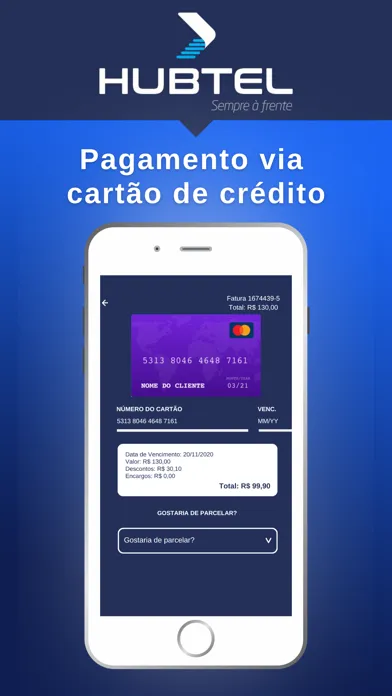 Screenshot di Hubtel Telecom