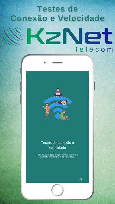 Capturas de tela do KzNet Telecom