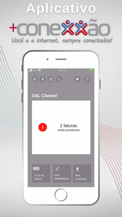 Mais Conexxão APP Clientes سکرین شاٹس