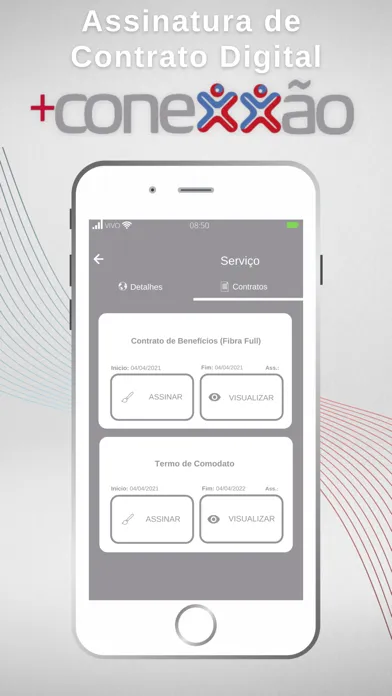 Mais Conexxão APP Clientes سکرین شاٹس
