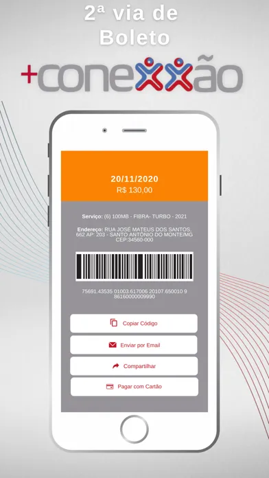 Mais Conexxão APP Clientes سکرین شاٹس