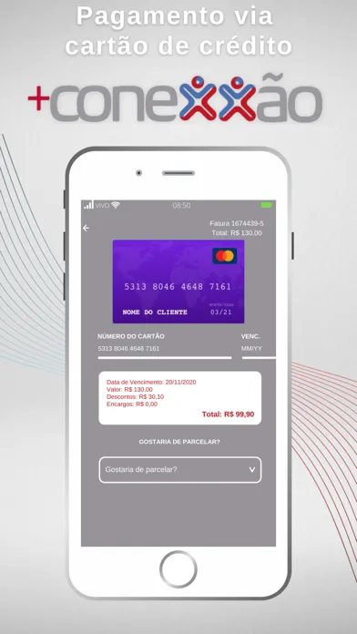 Mais Conexxão APP Clientes سکرین شاٹس