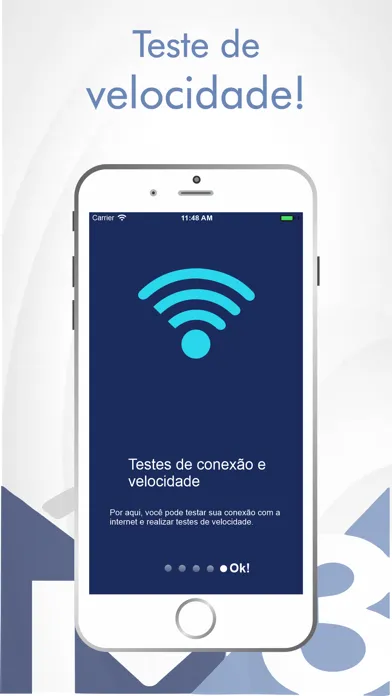 Capturas de tela do M3 NET FIBRA