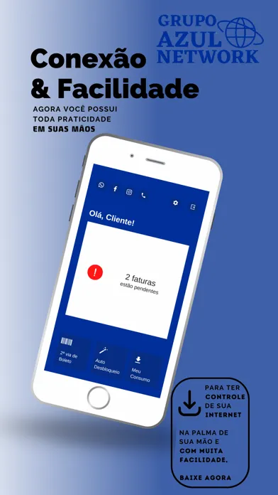 Grupo Azul Network Screenshots