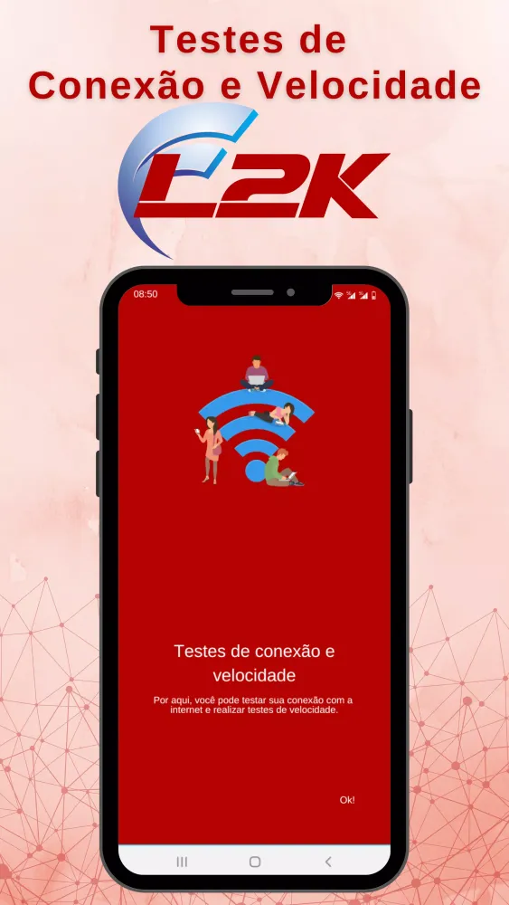 Capturas de tela do L2K Internet