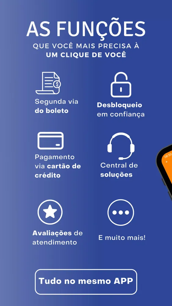 Capturas de tela do MegalinkAPP