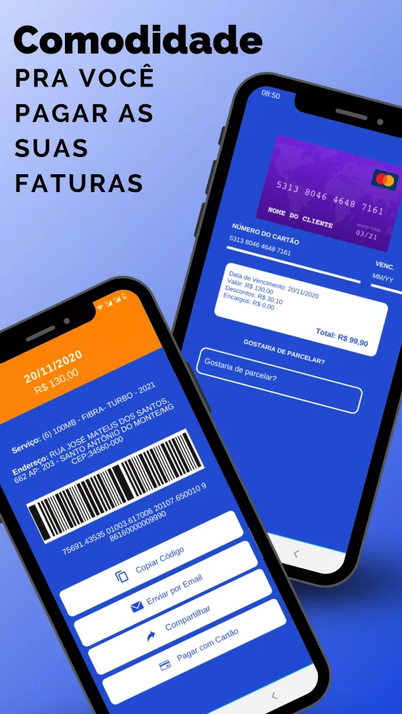 Capturas de tela do MegalinkAPP