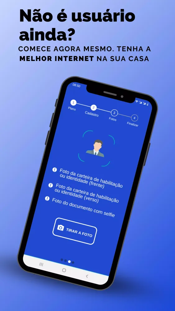 Capturas de tela do MegalinkAPP
