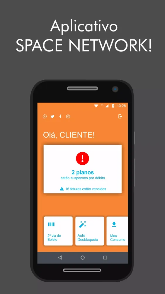Cliente Space Screenshots