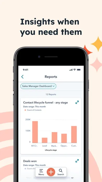 HubSpot CRM: Grow better Screenshots