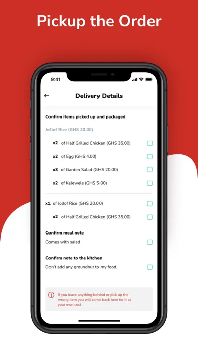 Zrzuty ekranu Hubtel CareForce - Accept & Go