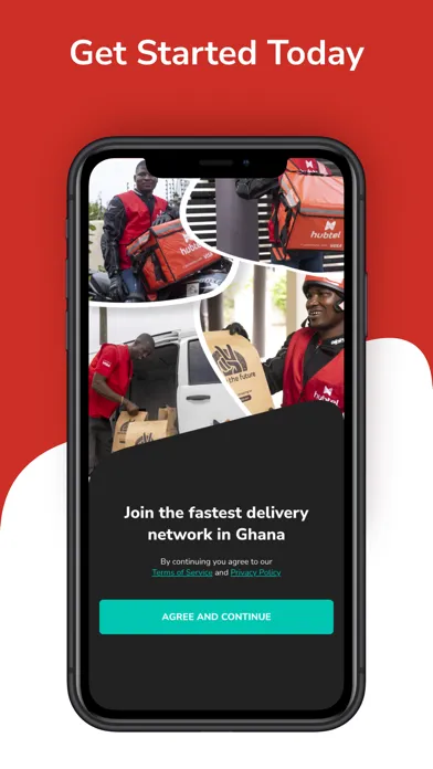 Zrzuty ekranu Hubtel CareForce - Accept & Go