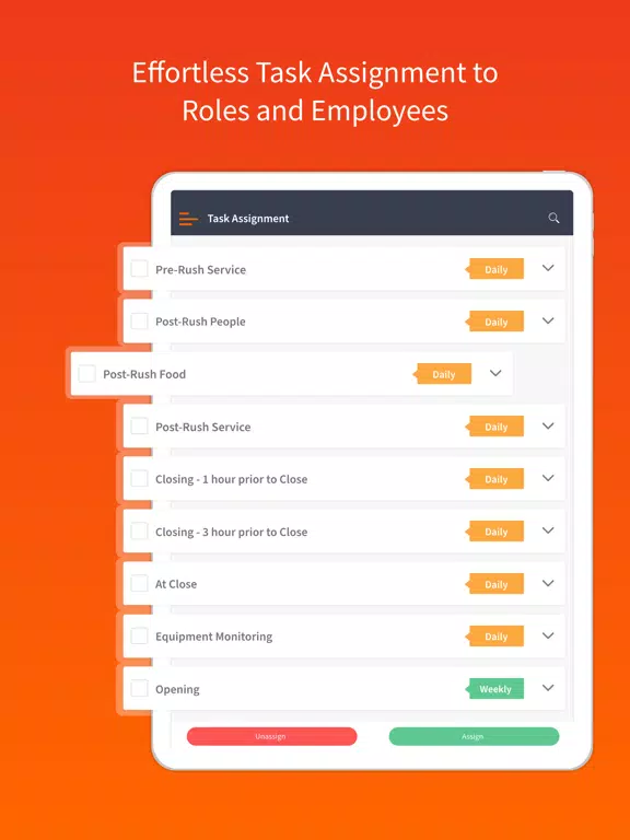 Zip HACCP iPad 应用截图