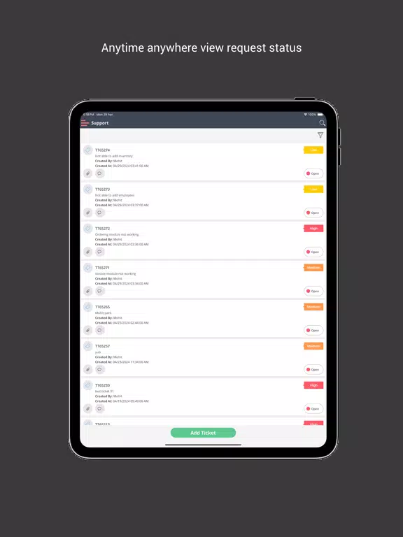 Zip HACCP iPad 应用截图