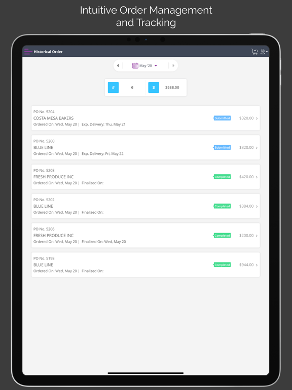 Screenshot di Zip Ordering iPad 