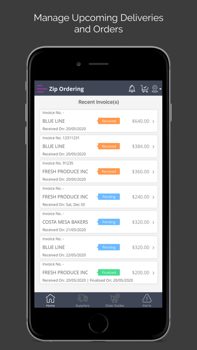Screenshot di Zip Ordering