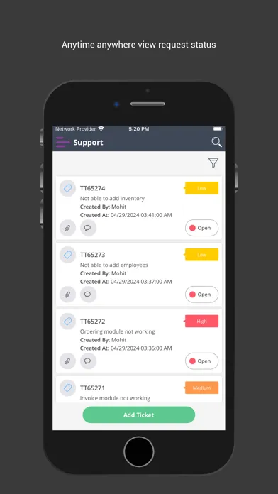 Tangkapan skrin Zip Ordering