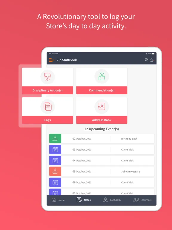 Zip ShiftBook iPad  Ekran Görüntüleri
