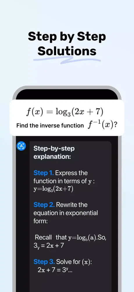 Скриншоты Homework AI