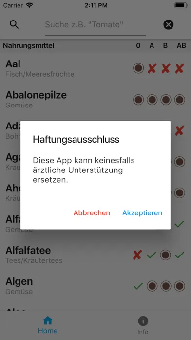 Capturas de pantalla de Gut für Ihr Blut