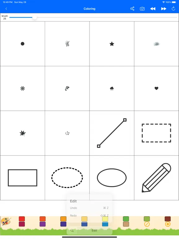 Funny Coloring iPad 应用截图