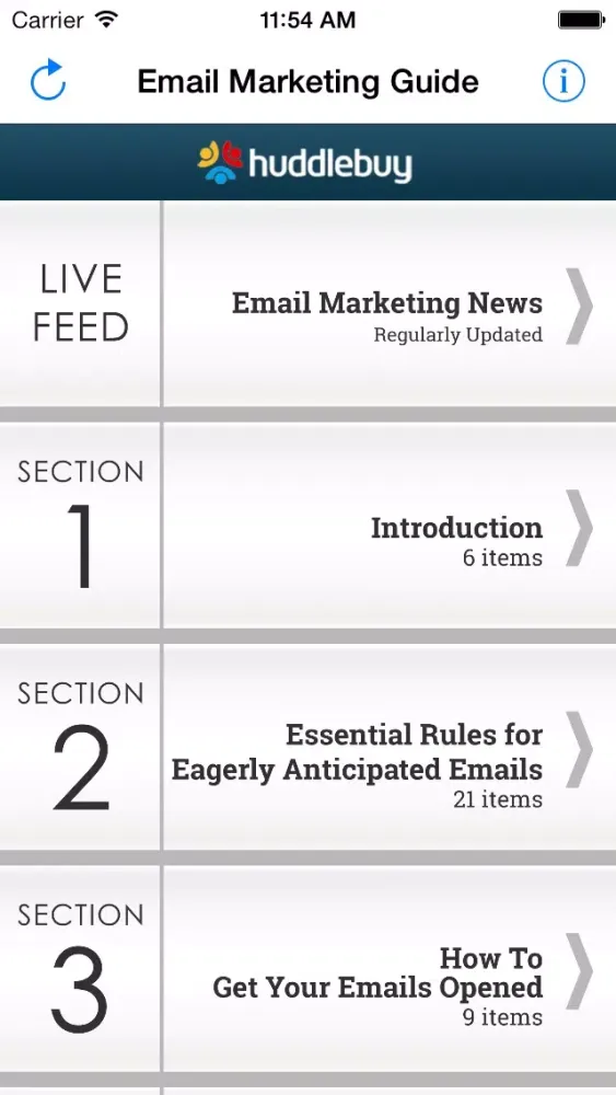Email Marketing for Entrepreneurs 스크린샷