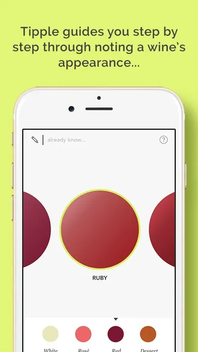 Tipple – Wine Tasting For Everyone Screenshots