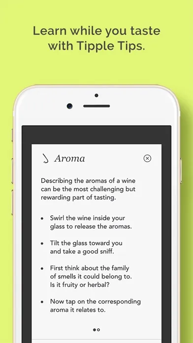 Tipple – Wine Tasting For Everyone Screenshots