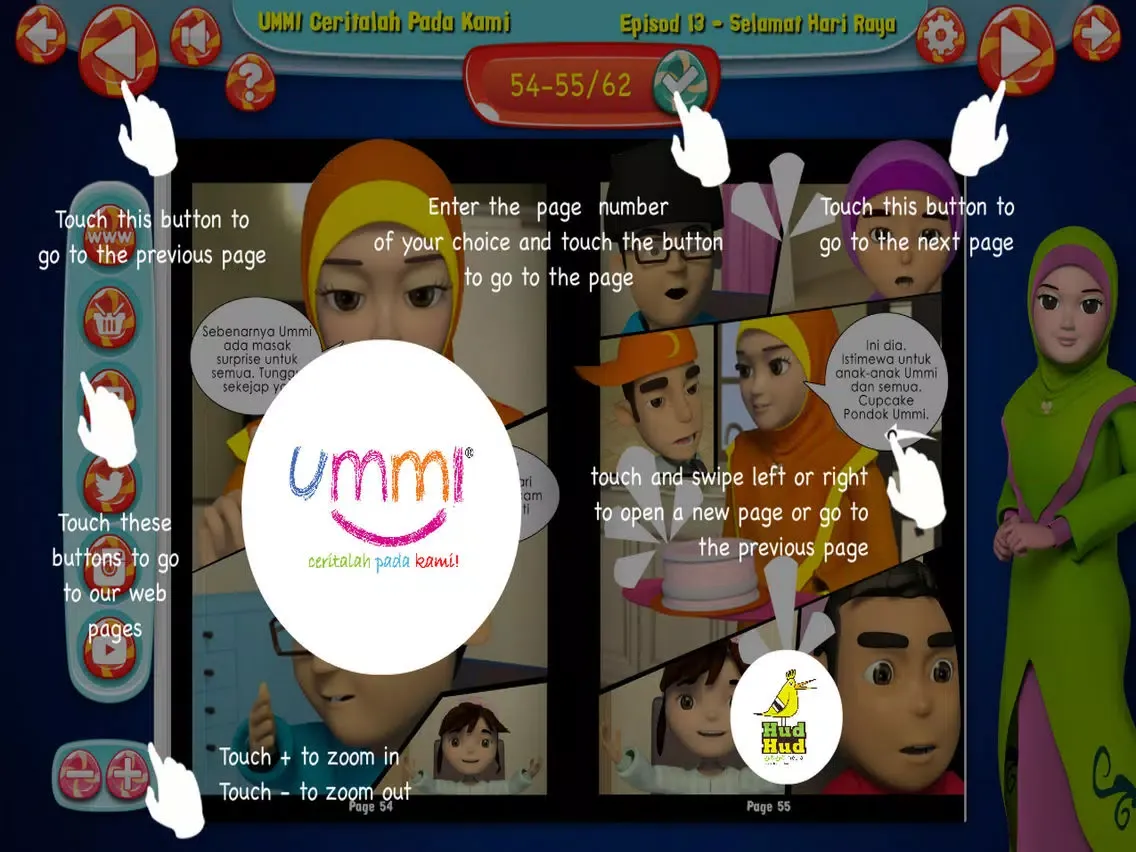 Selamat Hari Raya UMMI Episode 13 iPad 应用截图