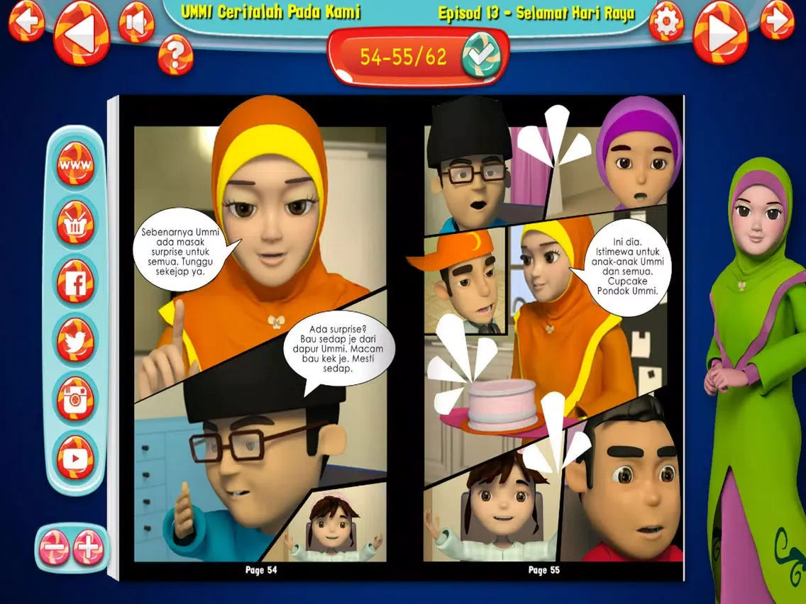 Selamat Hari Raya UMMI Episode 13 iPad 应用截图
