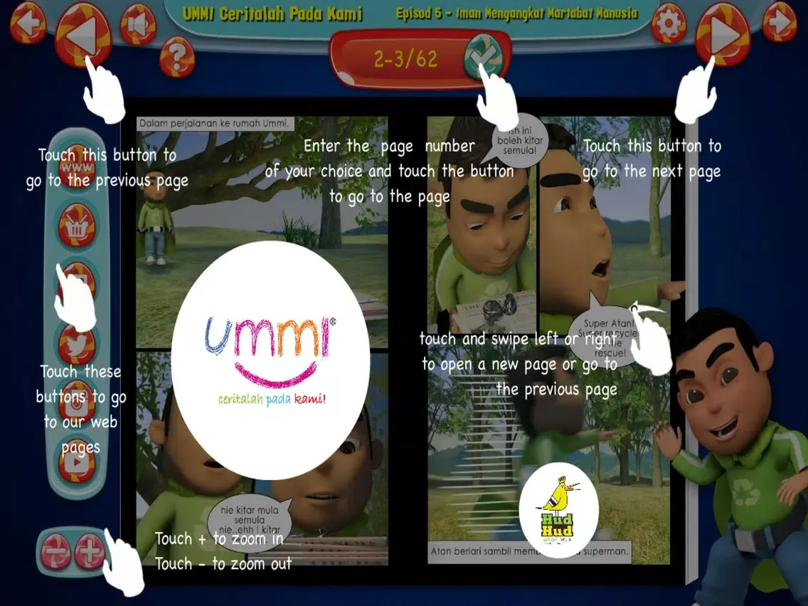 Captures d'écran de Iman Mengangkat Martabat Manusia UMMI Episode 5 iPad 