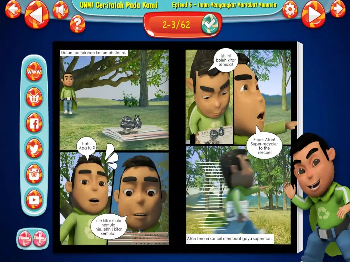 Captures d'écran de Iman Mengangkat Martabat Manusia UMMI Episode 5 iPad 