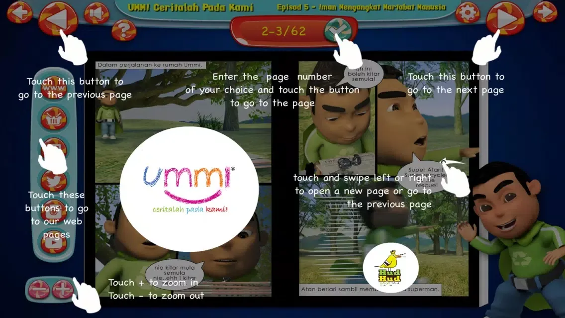 Captures d'écran de Iman Mengangkat Martabat Manusia UMMI Episode 5