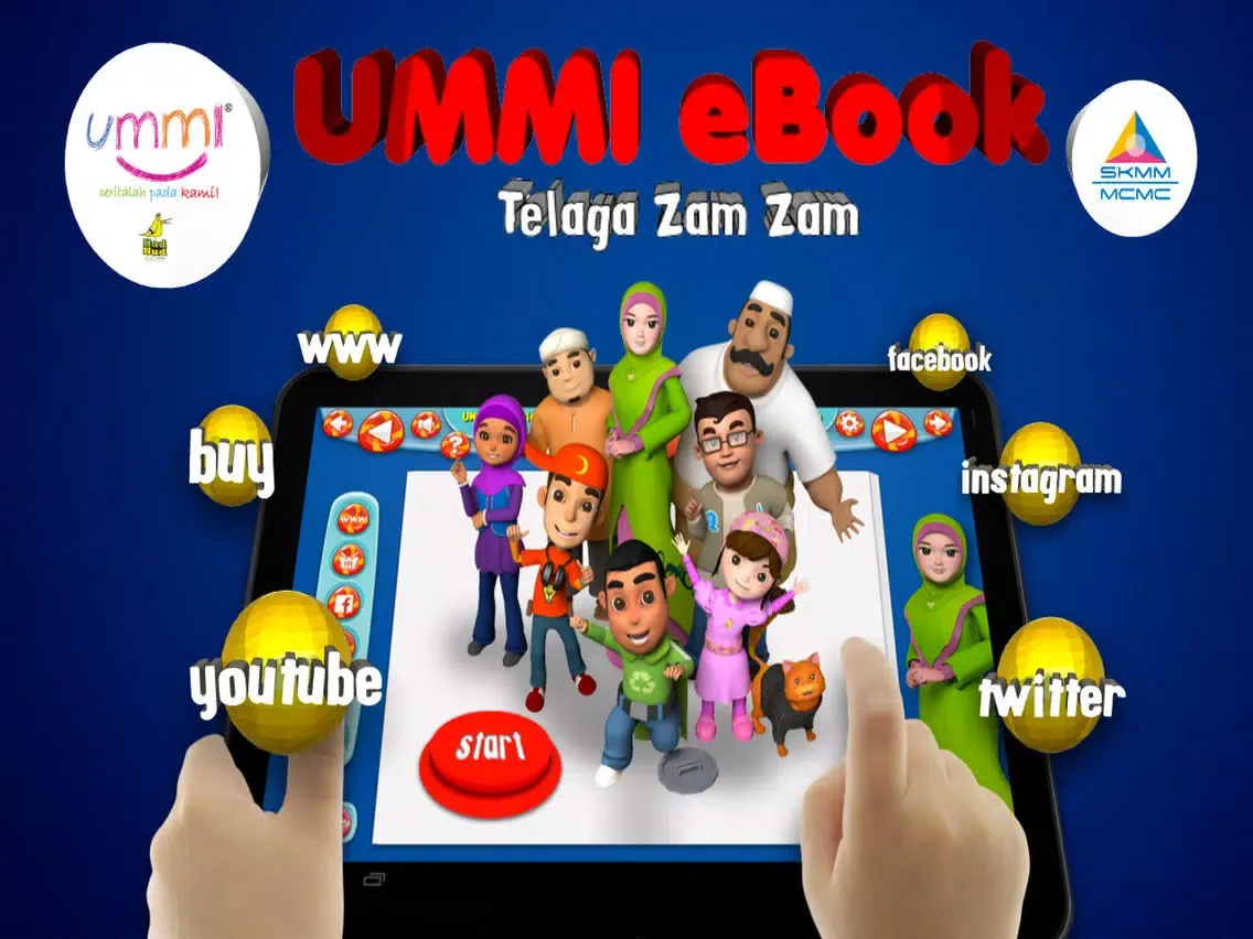 Capturas de tela do Telaga Zam Zam UMMI Episode 9 iPad 