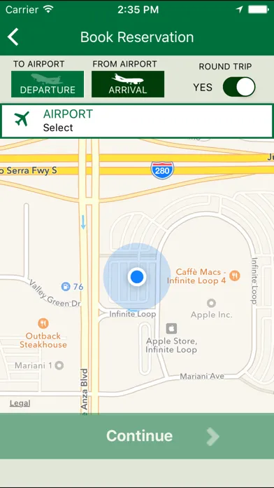 Скриншоты Go Airport Express