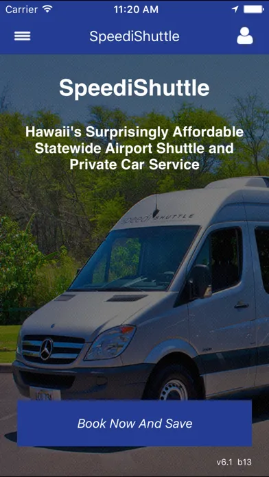 SpeediShuttle سکرین شاٹس