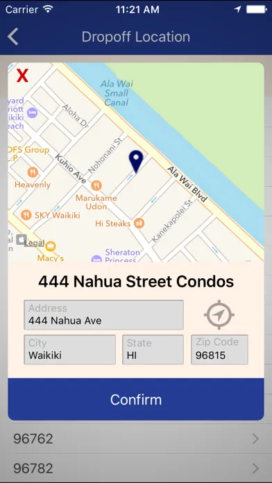 SpeediShuttle سکرین شاٹس